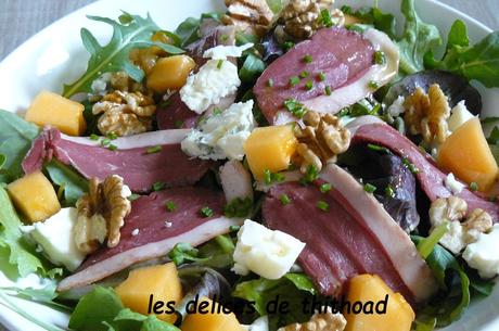 salade de canard au melon