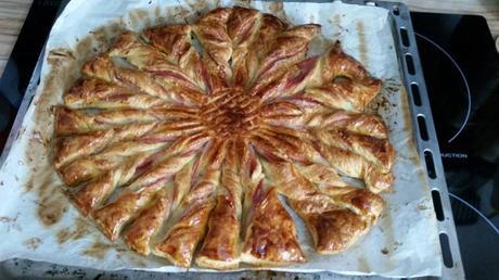 Feuilleté soleiljambon fromage de Cécile