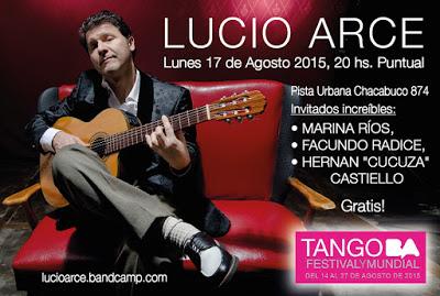 Cucuza ce soir au Festival de Tango de Buenos Aires [Chroniques de Buenos Aires]