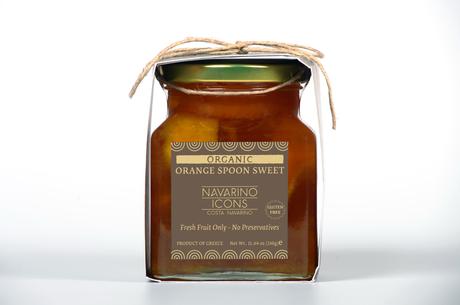 Organic Orange sweet spoon