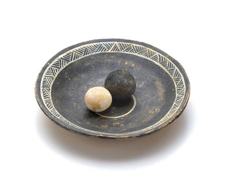 Ceramic Dish&Marbles