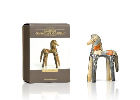 Ceramic Horse Figurine +box