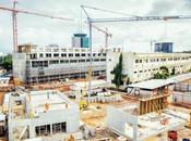 Hôpitaux chantier Ridge Hospital mi-parcours Ghana
