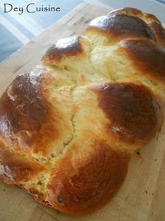 Brioche tressée (Recette CAP)