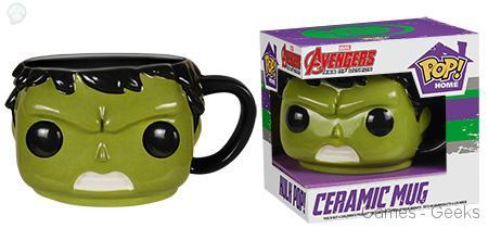 Geek : Les mugs et salières Funko Avengers