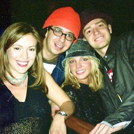 Photo: Alyssa Milano, Justin Timberlake et Britney Spears