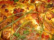 pizza courgette feta