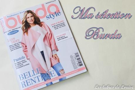 Burda septembre 2015 titre- les tutoriels de louise