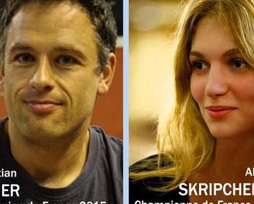 Bauer et Skripchenko champions de France d'échecs 2015