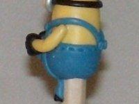 crayon avec minions en porcelaine froide