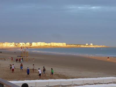 Le remblai des Sables d'Olonne : deux saisons en un jour