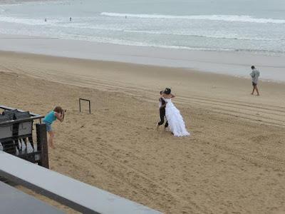 Le remblai des Sables d'Olonne : deux saisons en un jour