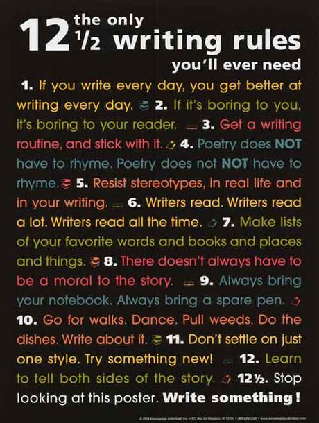 12 writing rules
