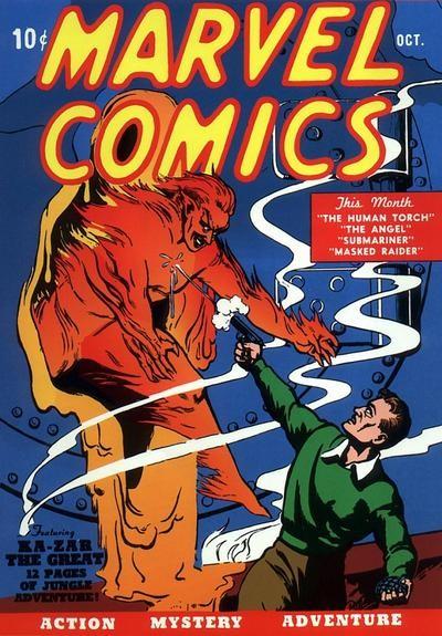 Marvel Comics-La préhistoire