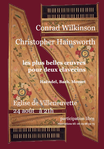 Villeneuvette : Concert pour 2 Clavecins
