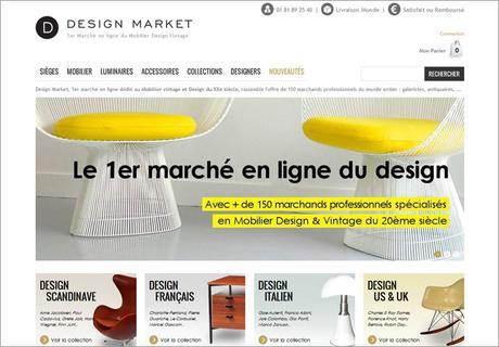 Chiner sans bouger de chez soi ! shop-deco-vintage, design market