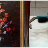 VIDÉO : Un ado transperce par mégarde une toile de maître de 1,3 million d'euros