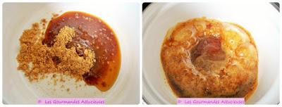 Gâteau de semoule aux Reine-Claude caramélisées (Vegan)