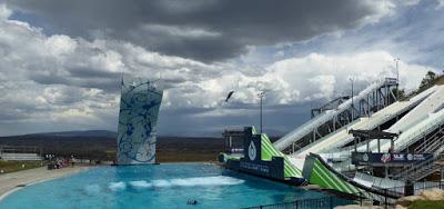 Après-midi au parc olympique de Park City