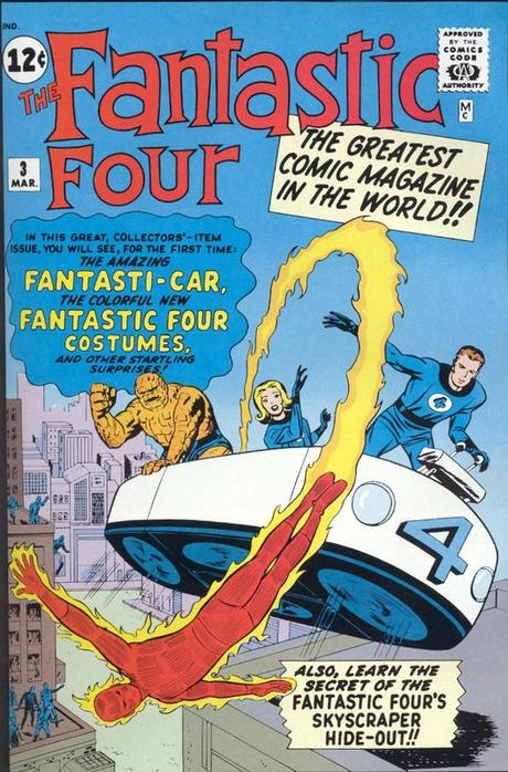 Marvel Comics-The Fantastic Four #3-1962