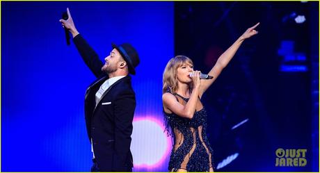 Photos: Justin Timberlake était sur scène au concert de Taylor Swift!