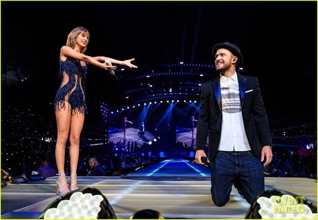 Photos: Justin Timberlake était sur scène au concert de Taylor Swift!