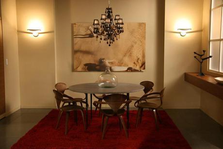 la salle à manger l'Appartement des Van der Woodsen bass Gossip Girl.