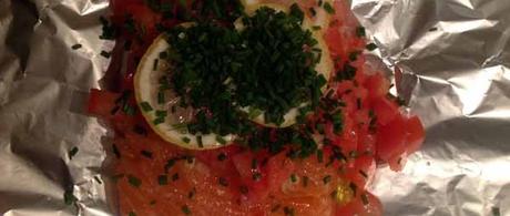 Papillote de saumon