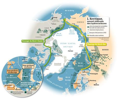 DROIT DE LA MER Les nouvelles frontières de l’Arctique