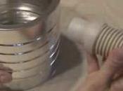 attache tuyau dans boîte café crée objet l’effet surprenant!