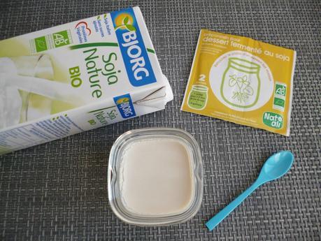 yaourts au soja maison à l'extrait pur de stévia et à seulement 60 kcal (diététiques, végans, sans sucre et riches en fibres) P1240194