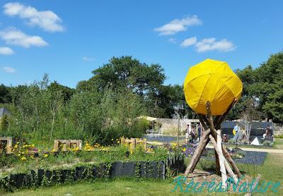Balade d'Eté près d'Angers #1 : Jardins d'Expression au Parc du Domaine de Pignerolles