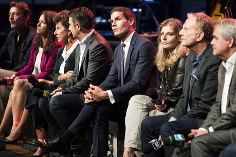 Mathieu Gallet, lors de la conférence de presse de Radio France.