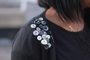 Boutons sur Gilet | Kustom Couture