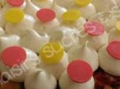 Tarte groseilles amandes Chantilly chocolat blanc