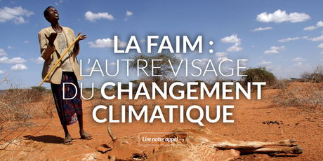 Appel des sociétés civiles pour lutter contre la faim et les changements climatiques