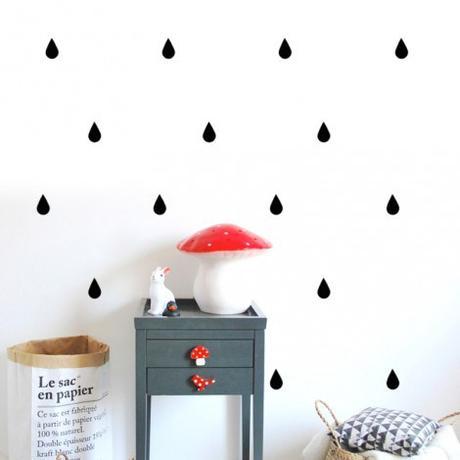 _pom-le-bonhomme-stickers-gouttes-noires boutique les fleurs.com