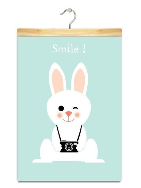 autres-bebe-affiche-lapin-photographe-pastel-pagaille et cie 16€ a little market