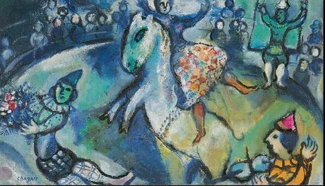 Chagall Scène de Cirque