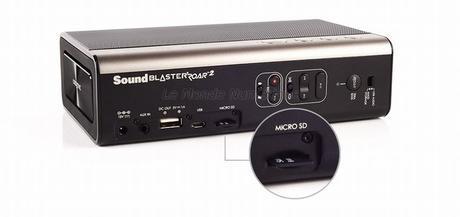 Enceinte nomade Bluetooth Creative Sound Blaster Roar 2, à emporter partout avec soi