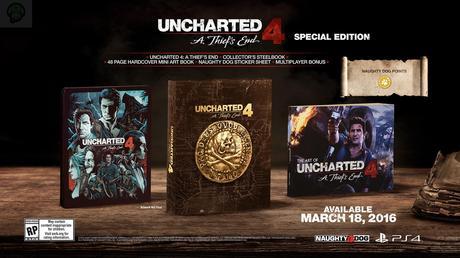 Uncharted 4 : Date de Sortie et Collector