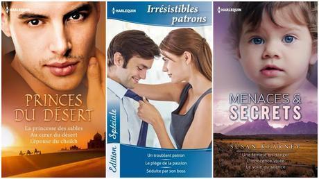 Les sorties du mois de Septembre chez Harlequin
