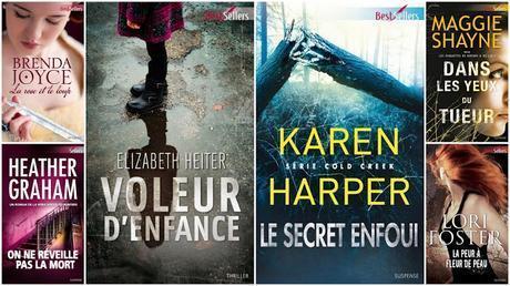 Les sorties du mois de Septembre chez Harlequin