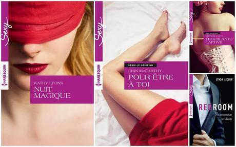 Les sorties du mois de Septembre chez Harlequin