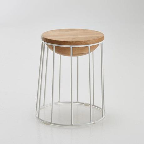 tabouret belly stool, Dan Yeffet pour Bensimon, 53€ La Redoute