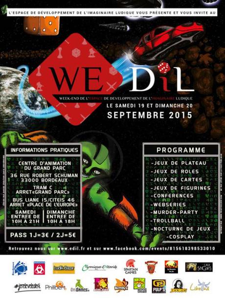 Week End de l’Espace de Développement de l’Imaginaire Ludique