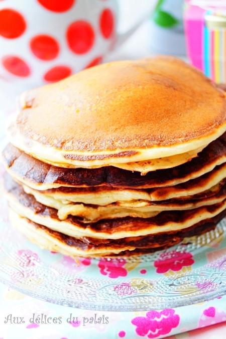 Pancakes sans oeufs, sans lait & sans beurre Pancakes sans oeufs, sans lait & sans beurre