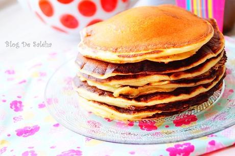 Pancakes sans oeufs, sans lait & sans beurre Pancakes sans oeufs, sans lait & sans beurre