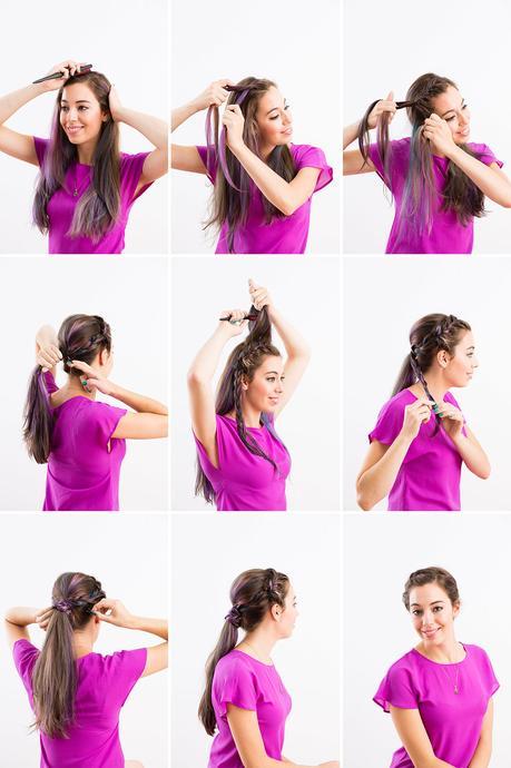 Cheveux tressés : 8 Nouvelles façons facile a faire Frenchie-pony