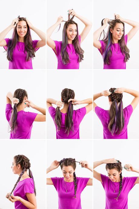 Cheveux tressés : 8 Nouvelles façons facile a faire Couronne néerlandais